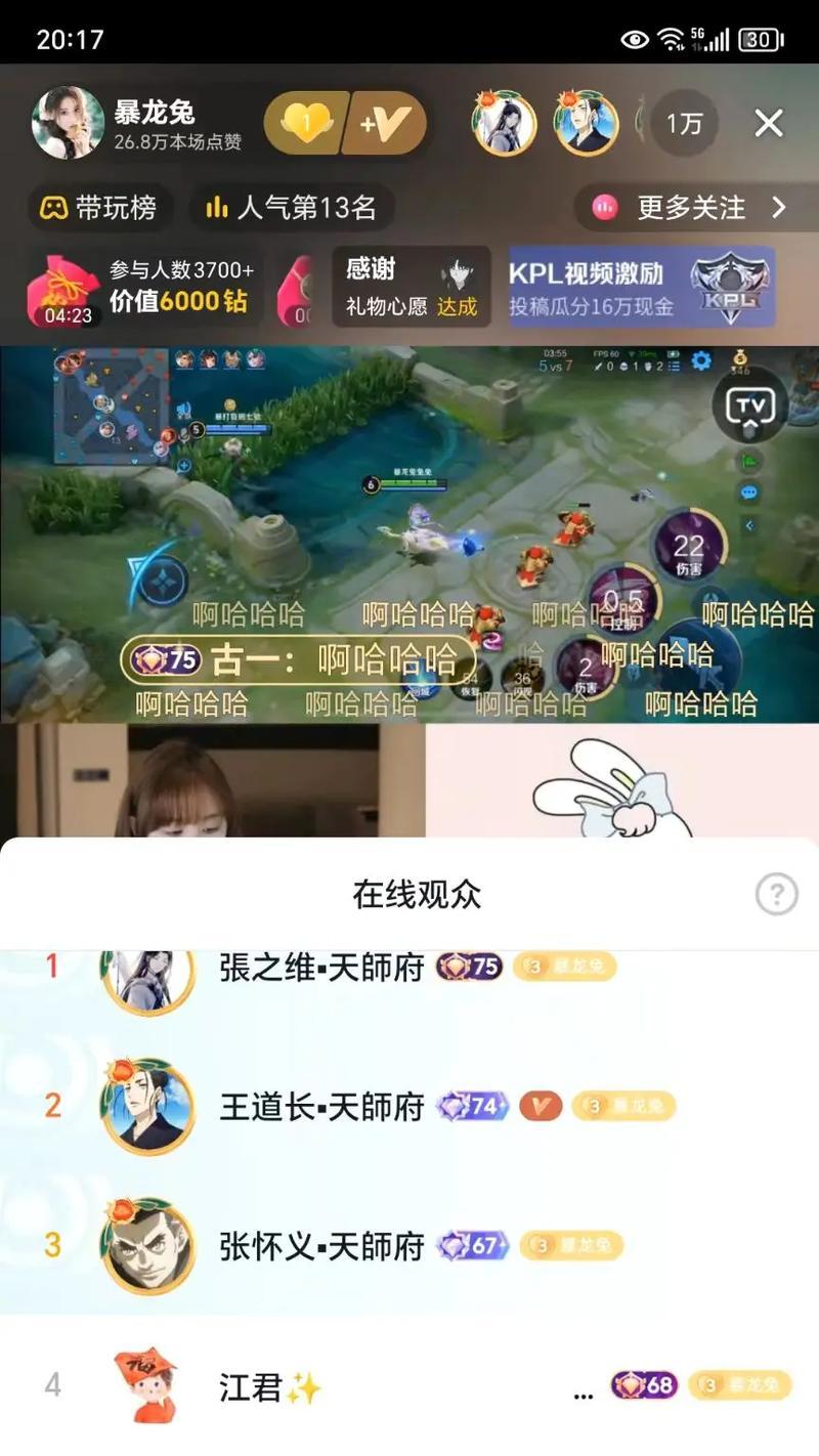 兔子王者荣耀陪玩服务多少钱？如何联系？