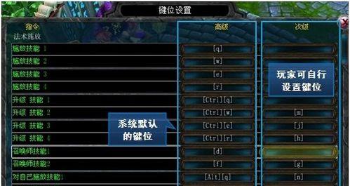 英雄联盟中常用物品如何设置快捷键？设置方法是什么？