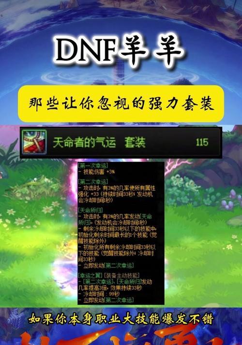 dnf中更换套装的建议是什么？套装选择有哪些考量因素？