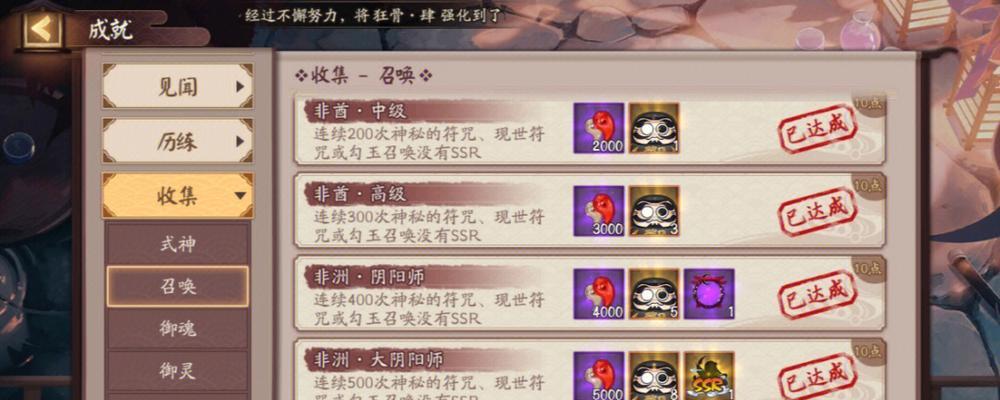 阴阳师断鬼成就如何达成？需要哪些条件？